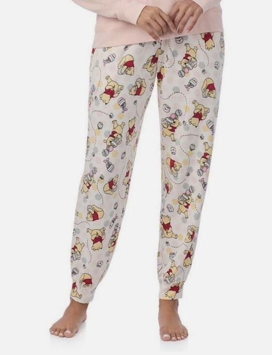 Disney Other - Disney Winnie The Pooh Women's Jogger Pajama Pants Sz L (12/14)